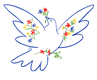 Logo du Conseil Mondial de la Paix<small class="fine"> </small>; La colombe réalisée par Pablo Picasso